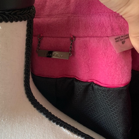 Pink soft open front suit jacket- size 8p! TanJay - Picture 5 of 5